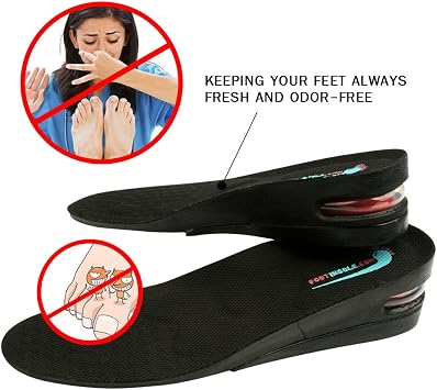 Height Increase Shoe Insoles with Air Cushion (2 Layers (2 UP) (Women's 5.5-9.5))