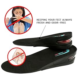 Height Increase Shoe Insoles with Air Cushion (2 Layers (2 UP) (Women\'s 5.5-9.5))