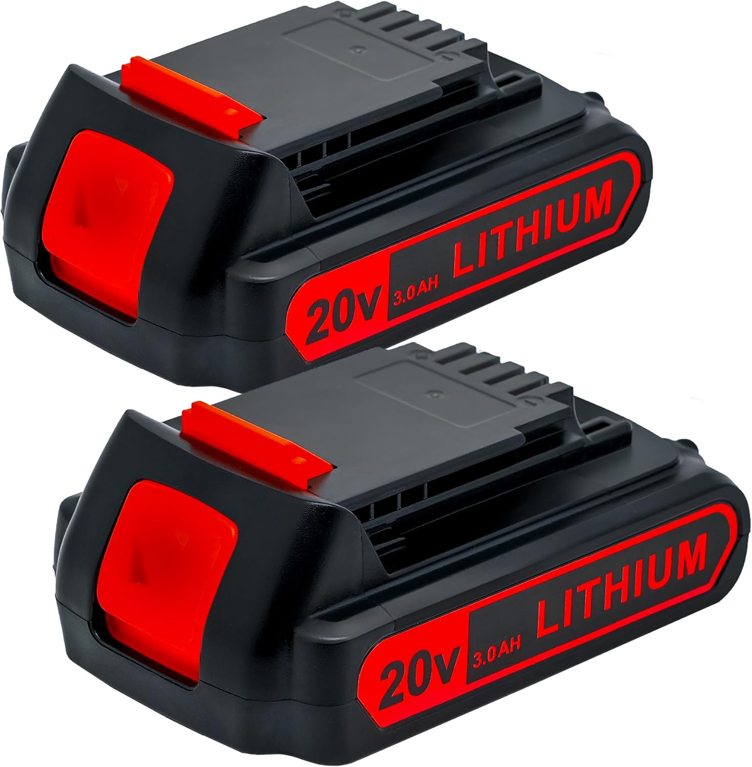 20v Battery Replacement for Black and Decker 20V Lithium Battery 3.0Ah LBXR20 LBXR20 LB20 LBX20 LBX4020 LB2X4020 LBXR2520