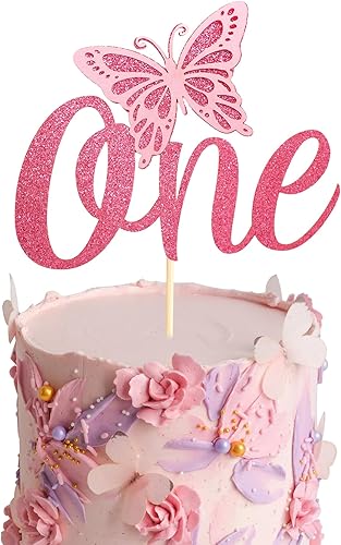 1 pieza de decoración de mariposa para pastel de baby shower, mariposa de primer cumpleaños, decoración para temática de mariposa, baby shower,