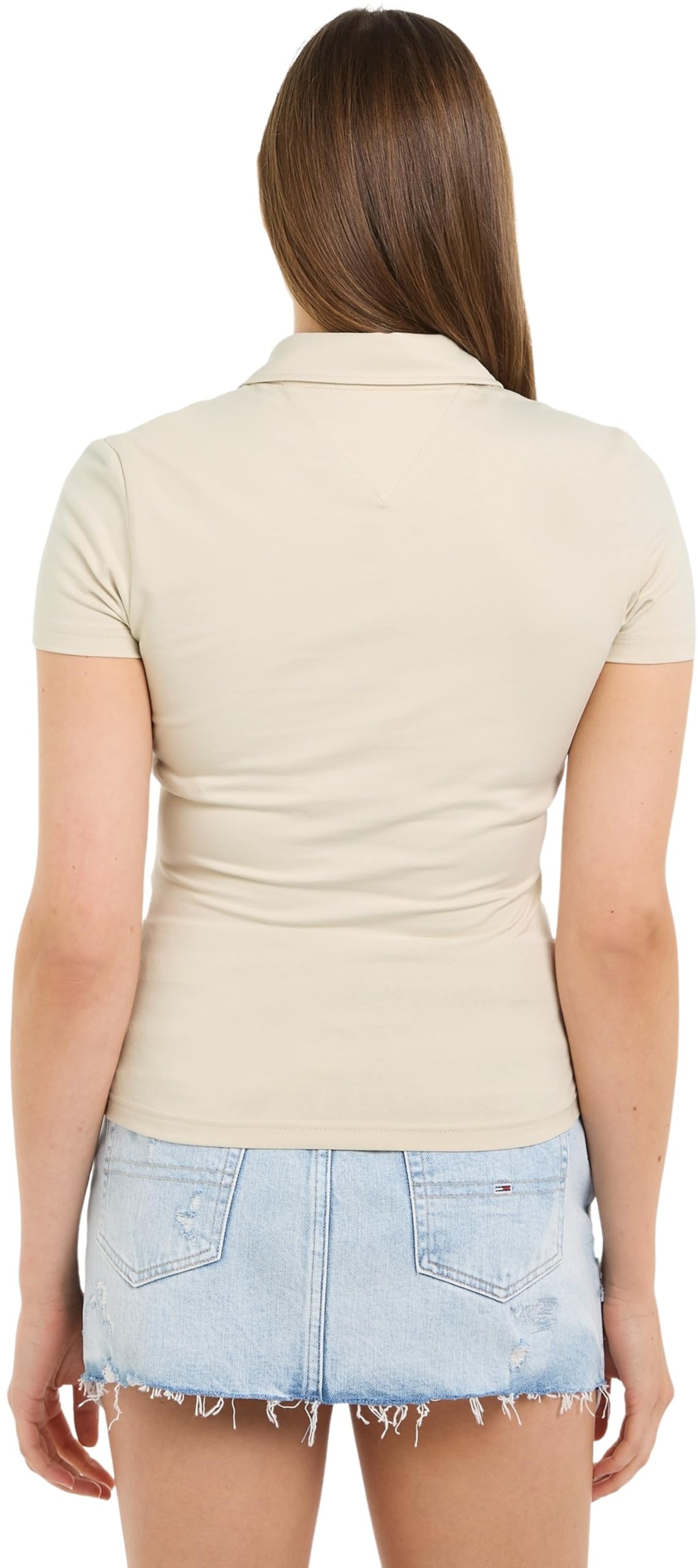 Tommy Jeans Maglietta Polo Maniche Corte Donna Tjw Slim Essential Polo Ss Slim Fit