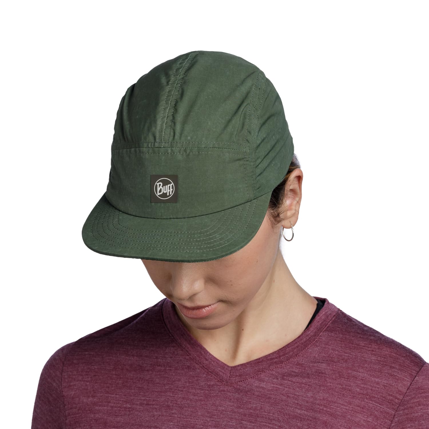 BUFF® | Gorra 5 Panel Explore Hombre Mujer Comoda, Proteccion UPF 50, Ligera, Running, Talla unica