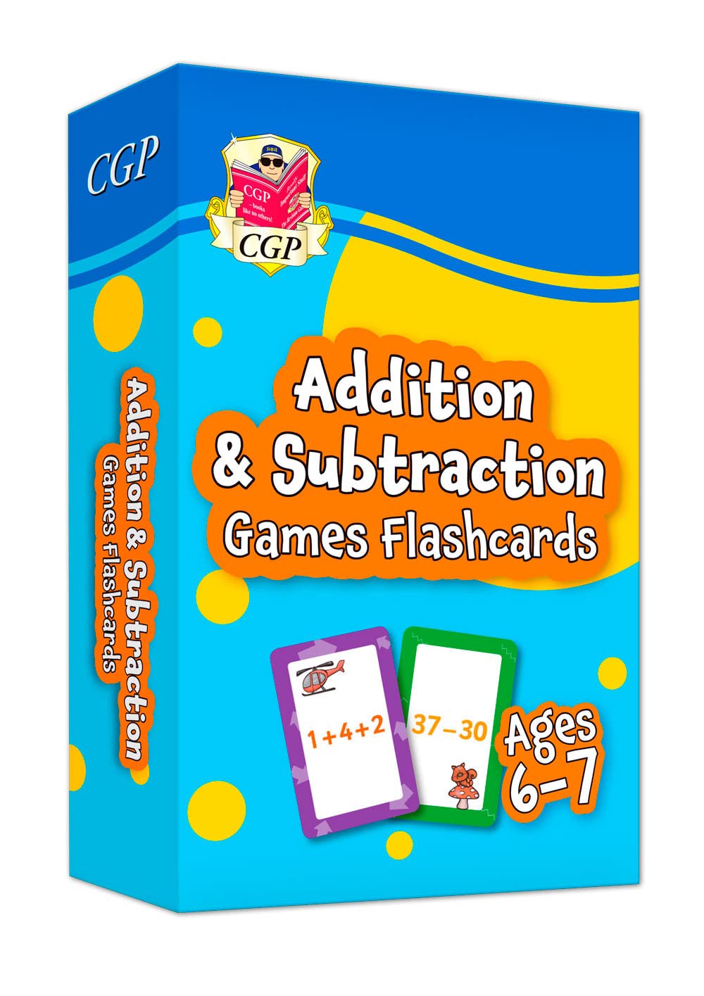 Coordination Group Publications Ltd (CGP) Addition & Subtraction Games Flashcards for Ages 6-7 (Year 2)