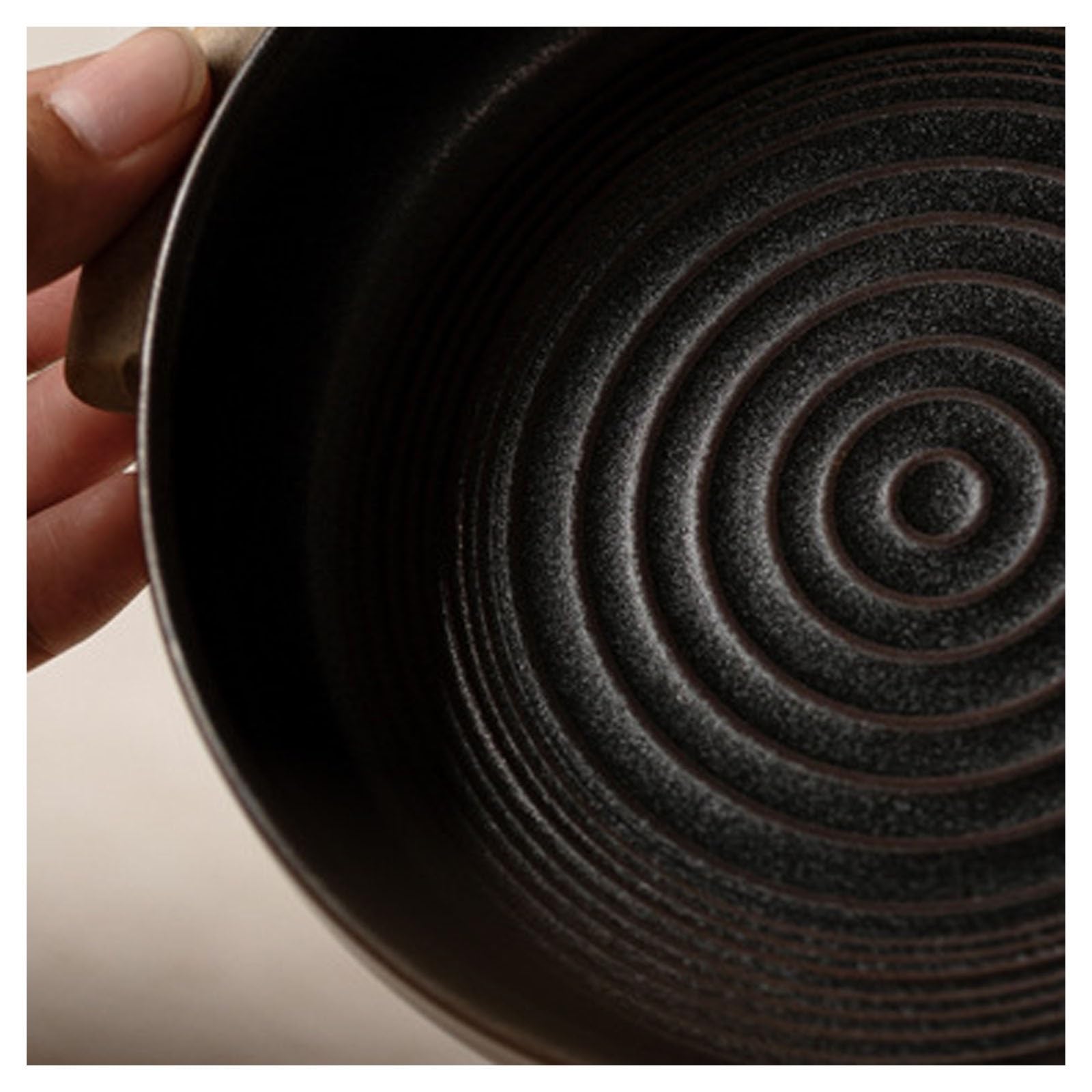 Fuente de cerámica para hornear, resistente al calor, con asas, ideal para lasaña, apta para horno, perfecta para hornear en restaurantes y uso doméstico