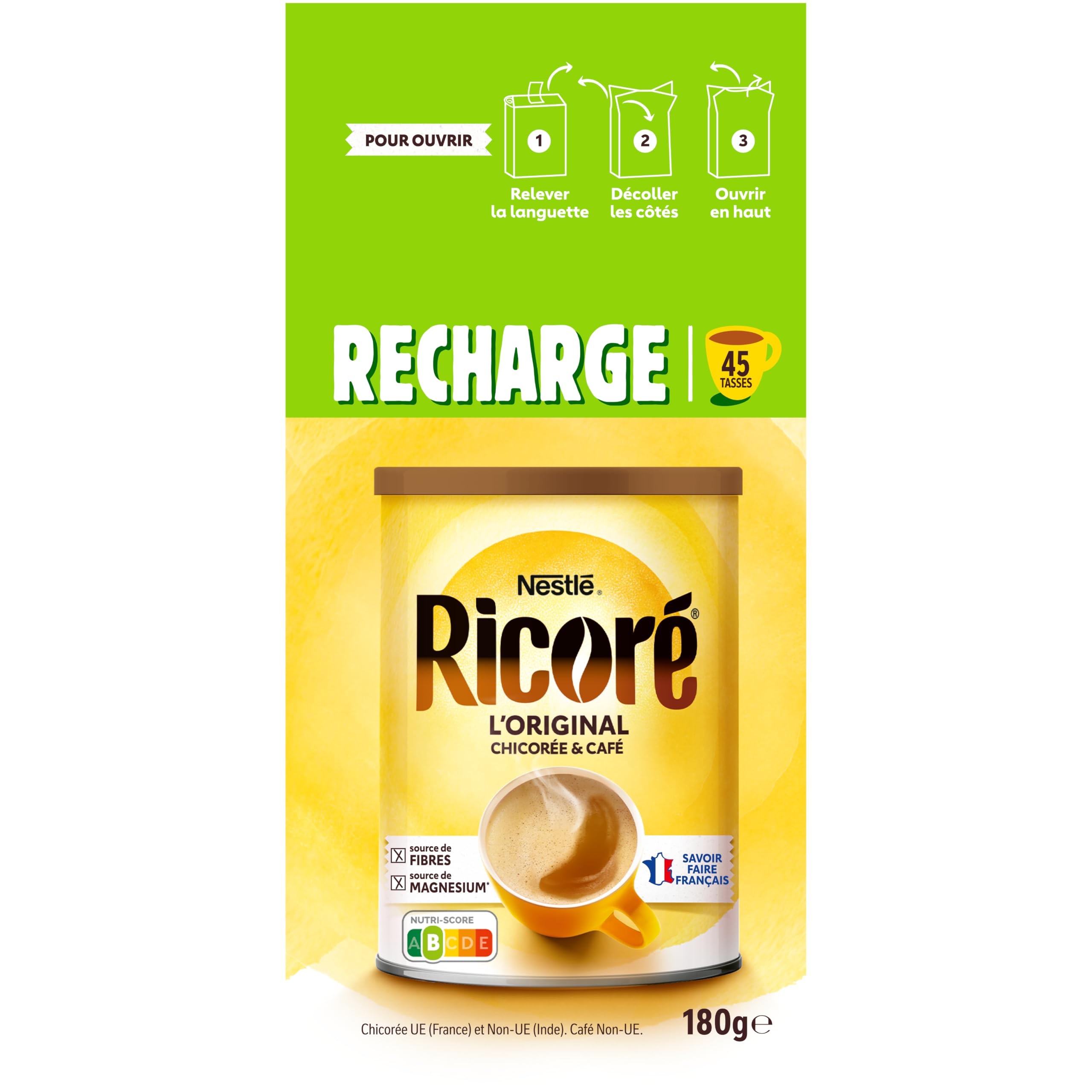 NESTLE RICORE Original Recharge de 180 g