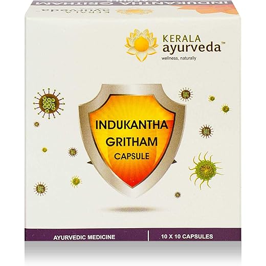 Kerala Ayurveda Indukantha Capsules - 100 Count