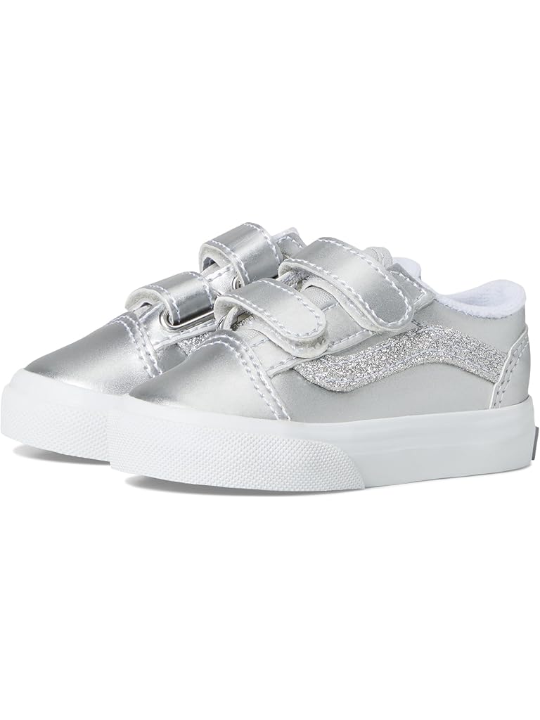 Silver Vans Old Skool™ V (Infant/Toddler)
