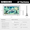 Smart TV Samsung 65 pulgadas The Frame LS03F 4K QLED (modelo 2025) con soporte de pared Slim Fit, diseño de marco moderno, procesador NQ4 AI Gen2, Modo Arte, calidad de imagen artística, Samsung Vision AI, Alexa integrada 3