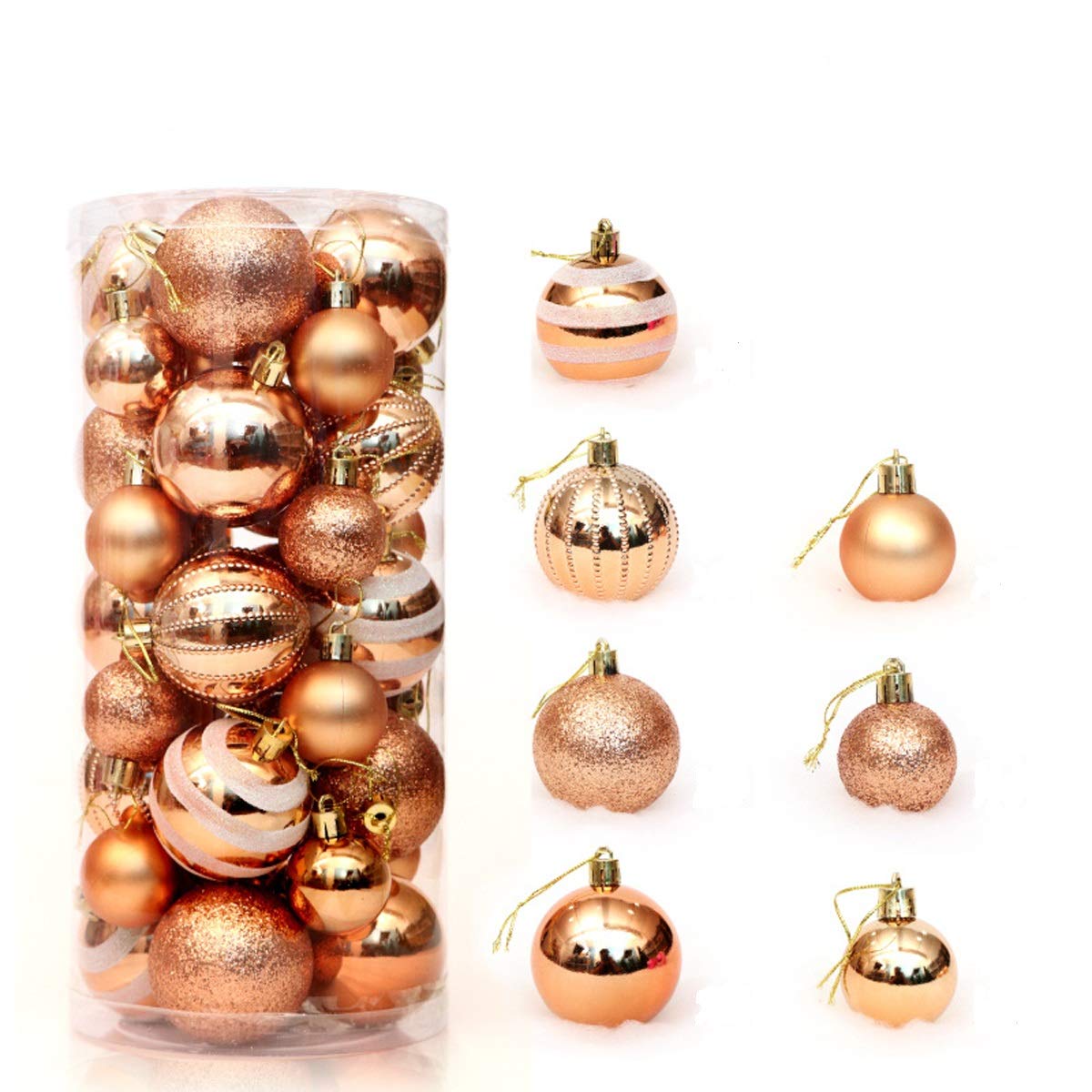 YARNOW Kerstster boomkroon verlicht glitter kerstster