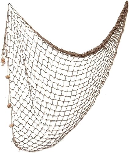 WINOMO Decorative Fishing Net Decor Natural Fish Net Party Decoration Fish Net Decoration for Wall Home Decoration Photographing Accessory, 80x40