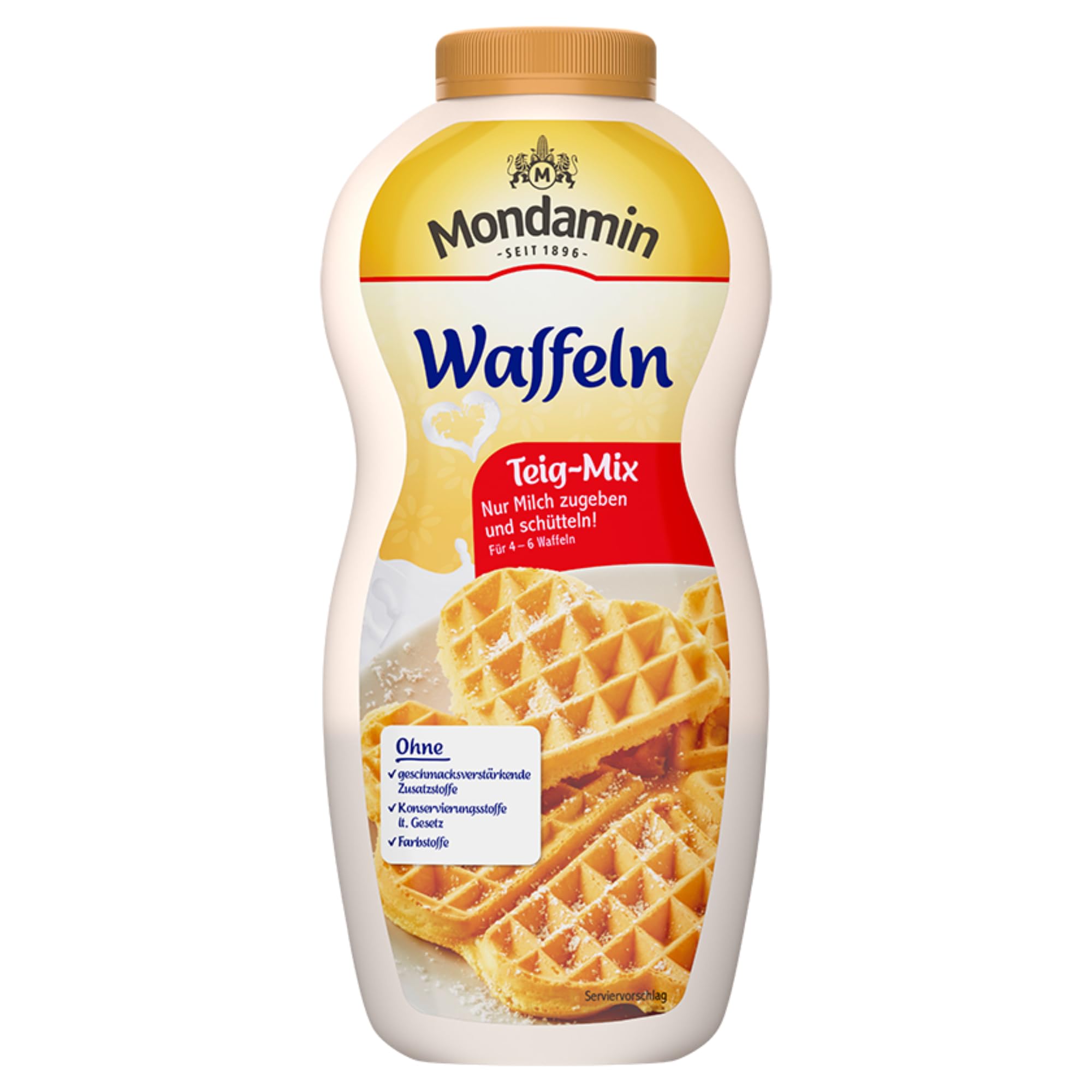 usy Bundle für Mondamin Shaker Waffeln VPE (12x220g Karton) + usy Block