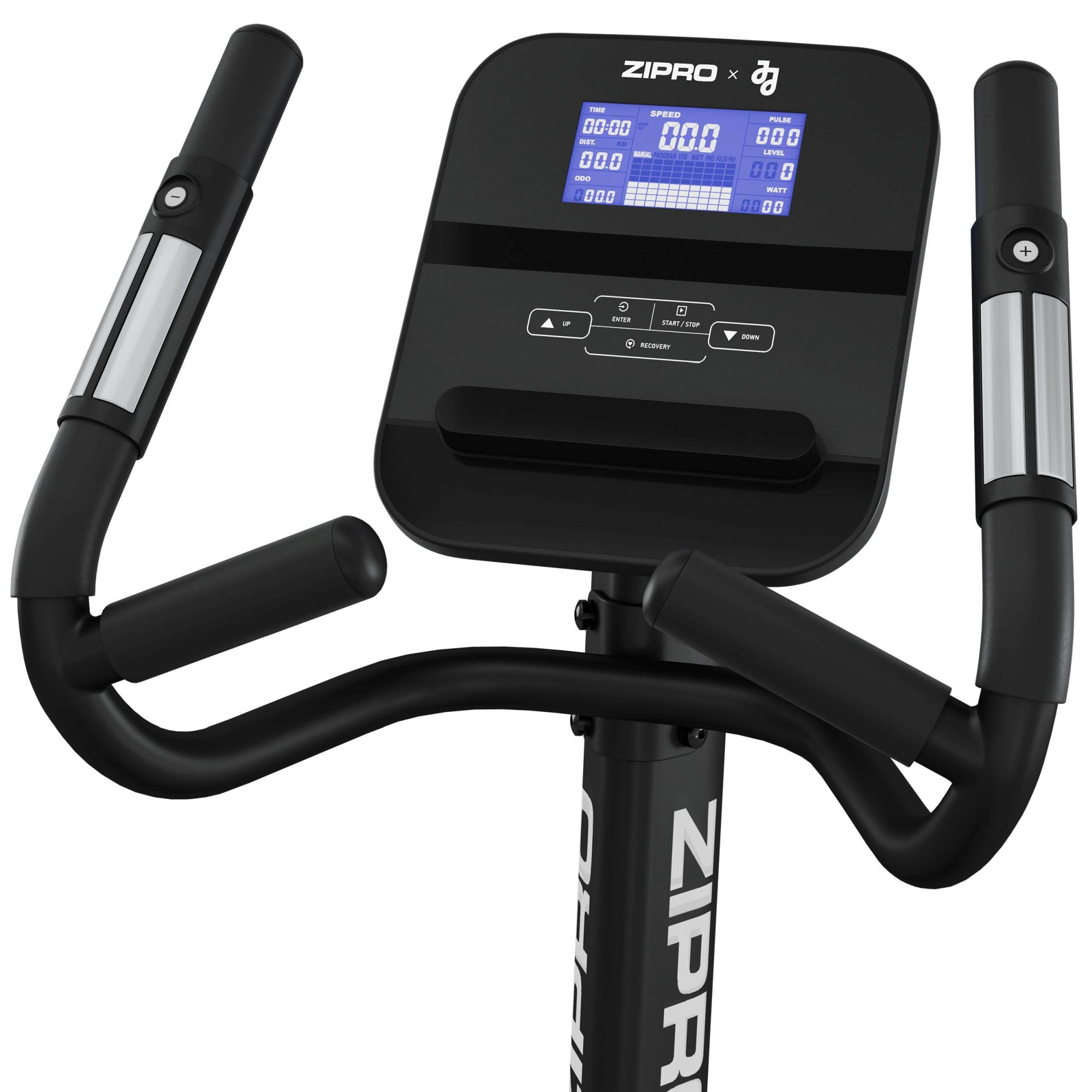 Zipro Rower treningowy Strike Gold, ergometr do fitnessu, magnetyczny trener rowerowy, ergometr do 150 kg, rower do użytku wewnętrznego, rower treningowy do domu, ergometr rowerowy, przewodowy