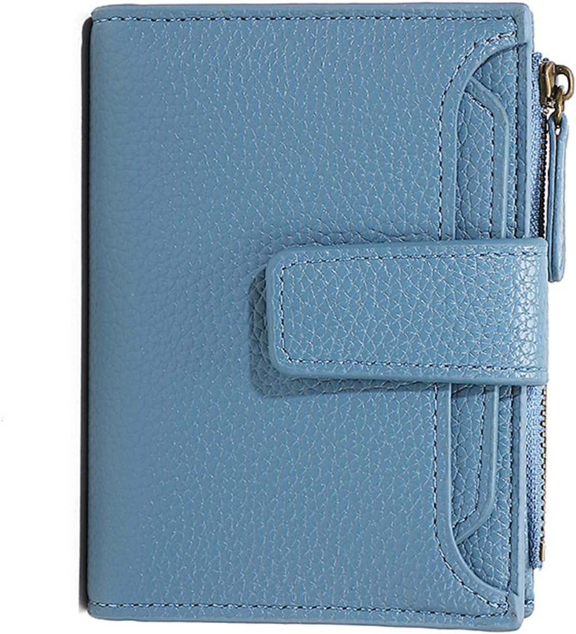 Women's Wallets Leather RFID Blocking Slim Wallet Bifold Card Holder Card Cases Wit...