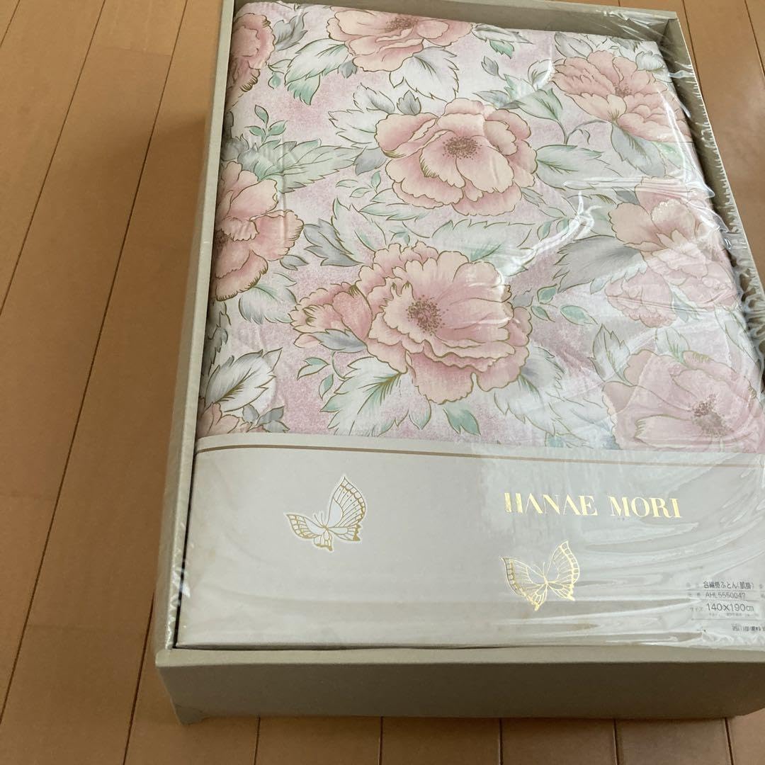 Hane Mori羊毛肌掛ふとん Amazon.co.jp: ハナエモリ 寝具 森英恵 花柄 羊毛肌掛布団(150