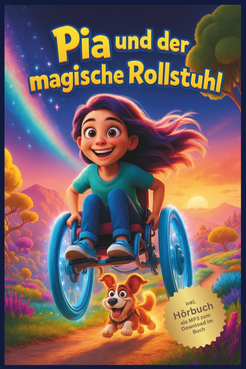 Pia und der magische Rollstuhl - Spannende Abenteuer für mehr Mut und Selbstvertrauen - Mutmachgeschichten für Kinder