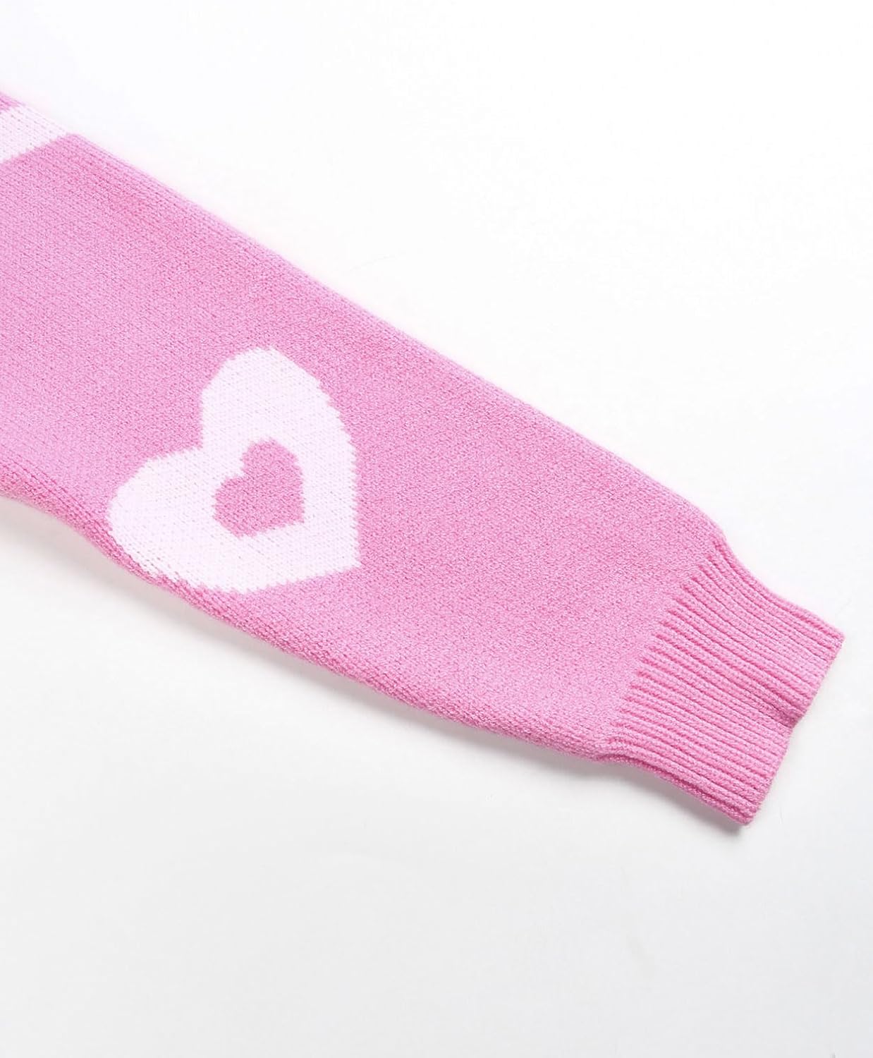 Womens Boat Neck Pullover Sweaters Fall Winter Long Sleeve Cute Heart Valentine Sweater - Image 7