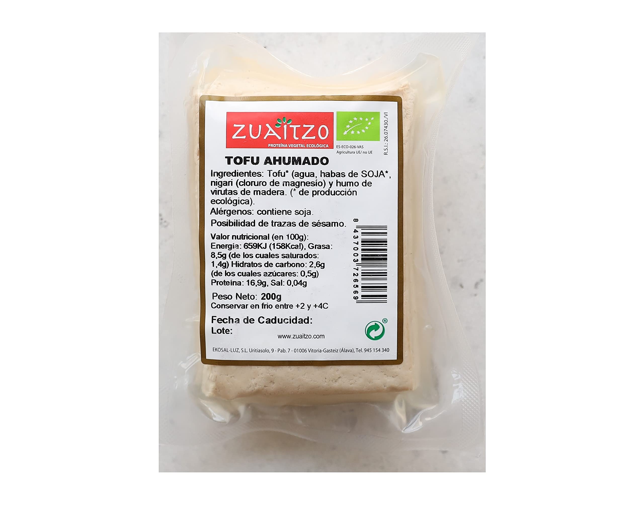 TOFU AHUMADO 200 GRS