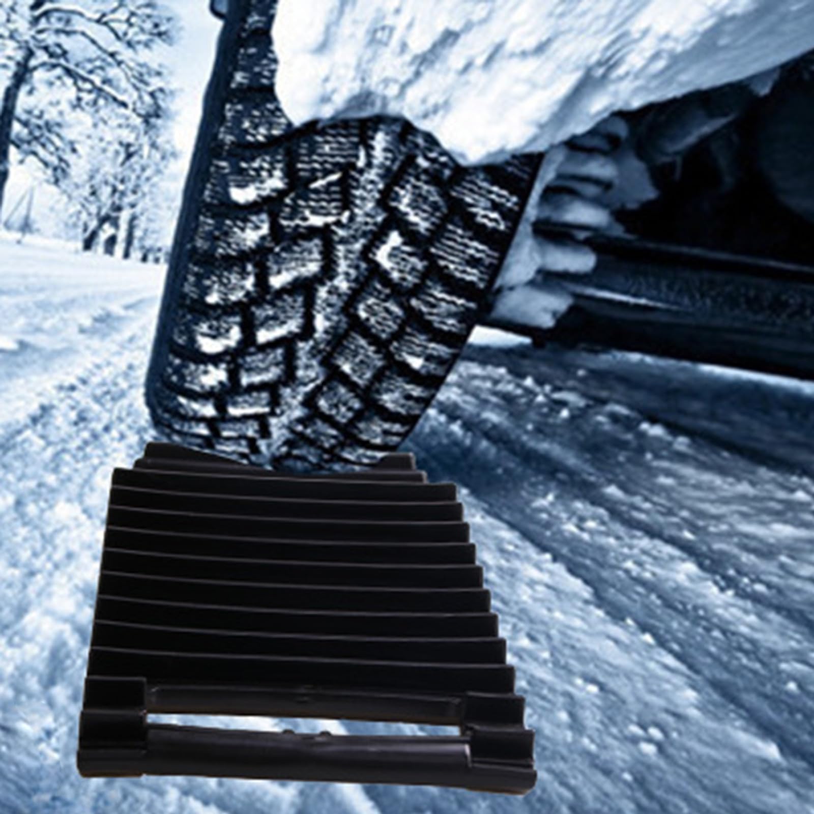 Tappetino per trazioni a sgancio rapido per la Fuga del Veicolo in Condizioni Neve, Sabbia, Pieghevole, Portatile, per Facili configurazioni e stoccaggio