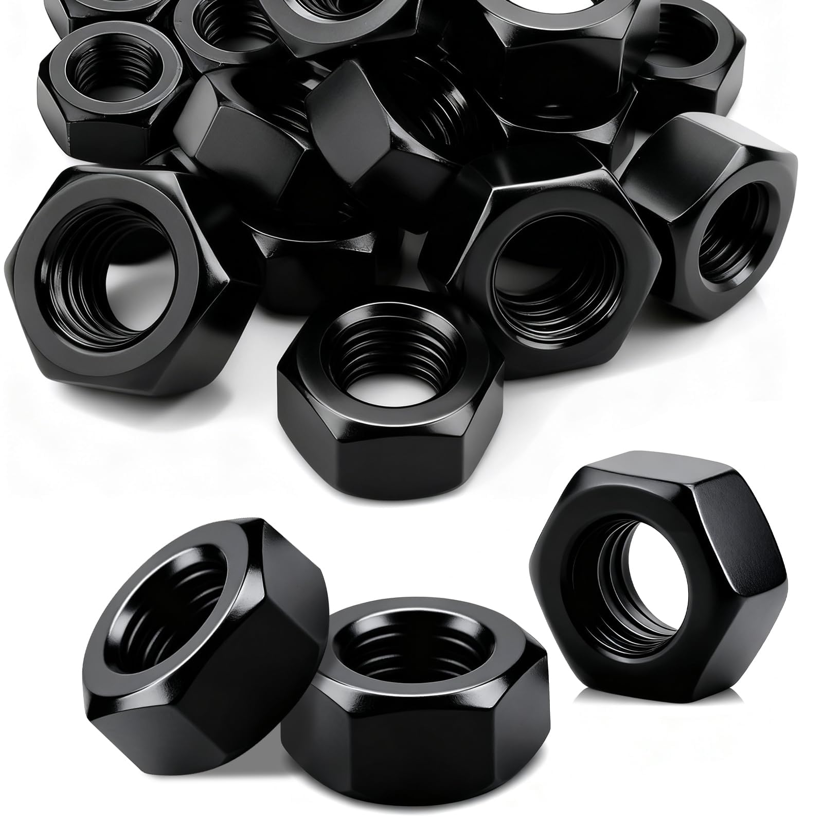 100 stuks M3 moeren zeskantmoeren staal verzinkt moeren 100 stuks M3 moeren zeskantmoeren staal verzinkt moeren