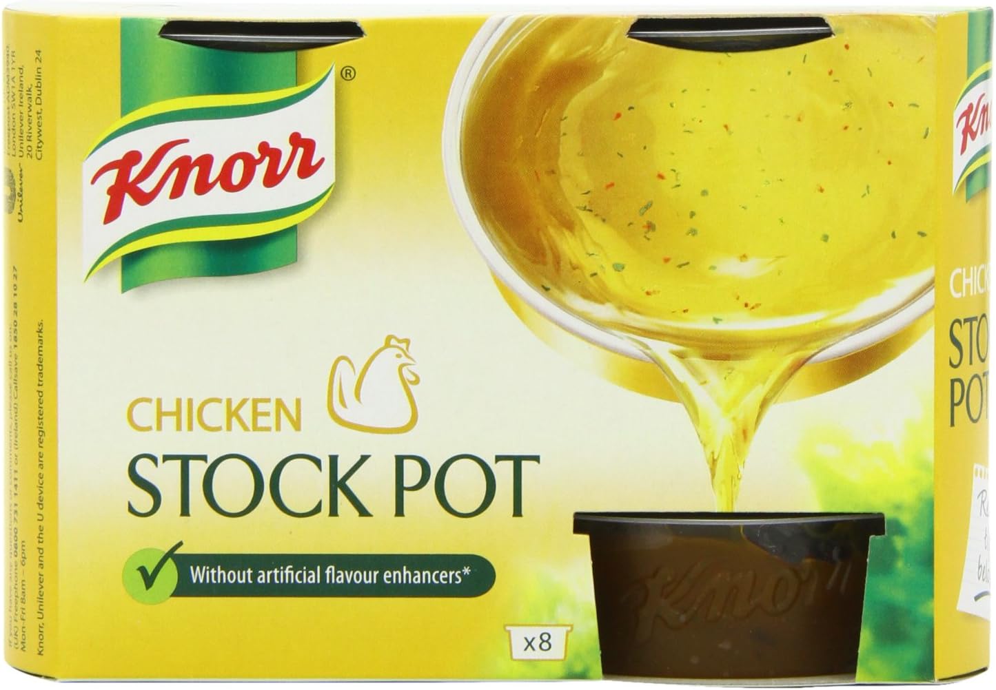Knorr Stock Pot Chicken 224 g (Pack of 4) Grocery