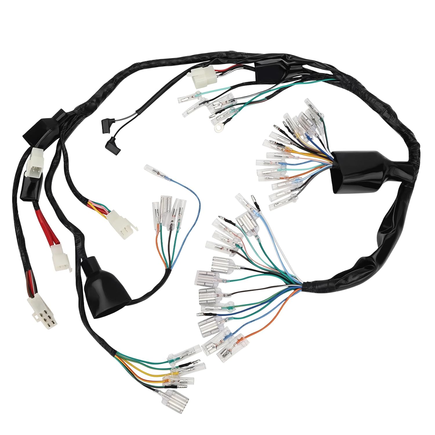 JAVIK Main Wiring Harness for Honda CB360T CB360G CB360 Scrambler 360 CL360 1974-1976 O.E.M# 32100-387-000 32100-369-000