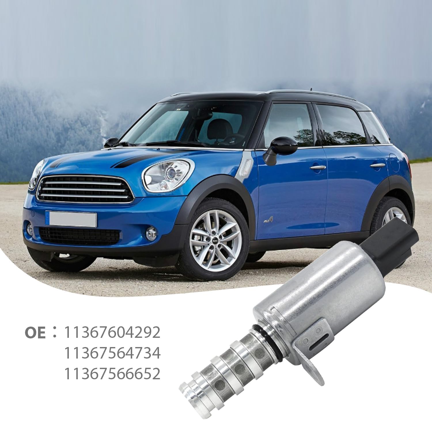 1 pz Elettrovalvola di controllo albero a camme a fasatura variabile per BMW 1 (F20) MINI COOPER 11367604292 11367564734 11367566652