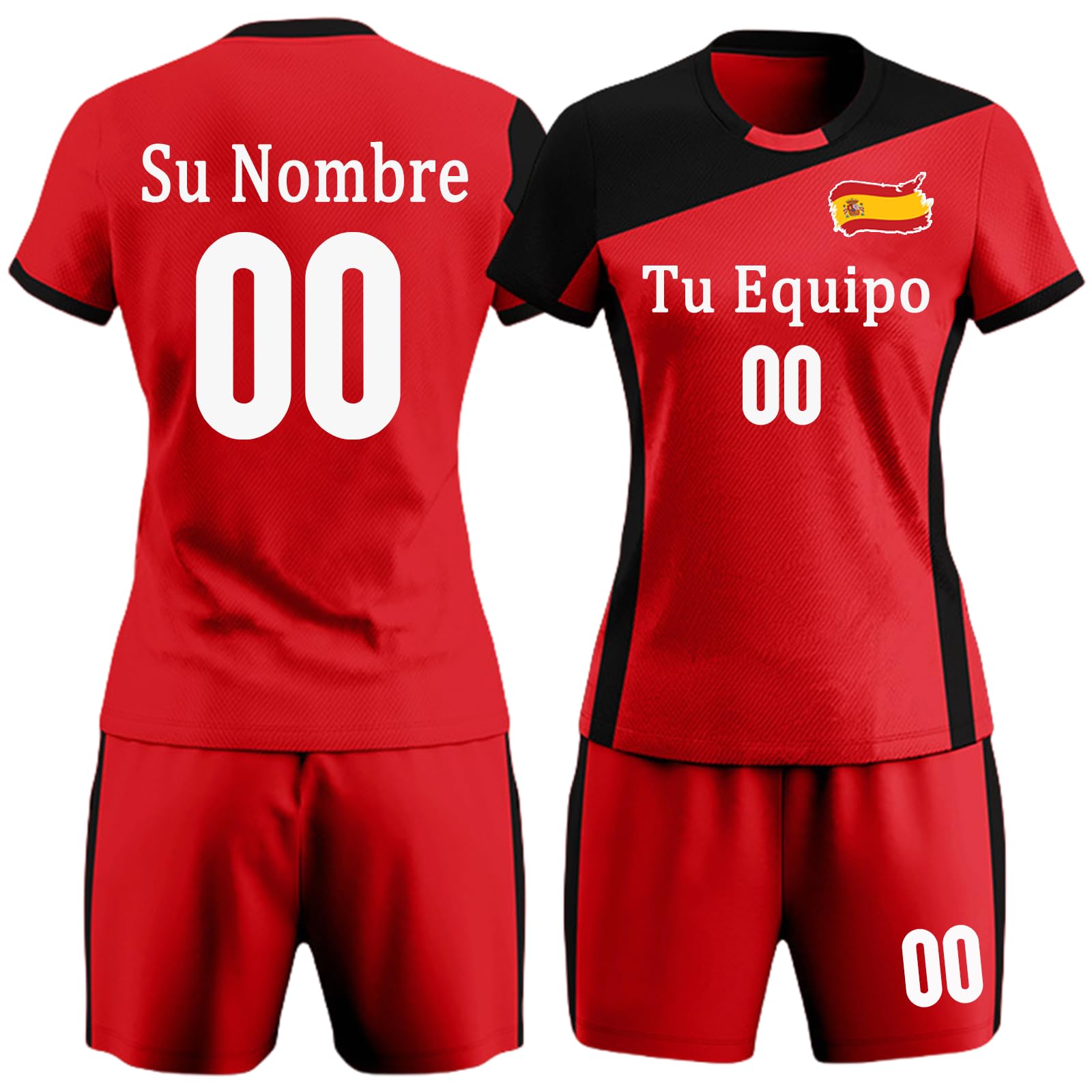 Camiseta Voleibol Personalizada con Nombre, Número, Equipo para niñas y Mujeres Camisa y Pantalones Cortos de Voleibol Personalizados para Niños y Hombre