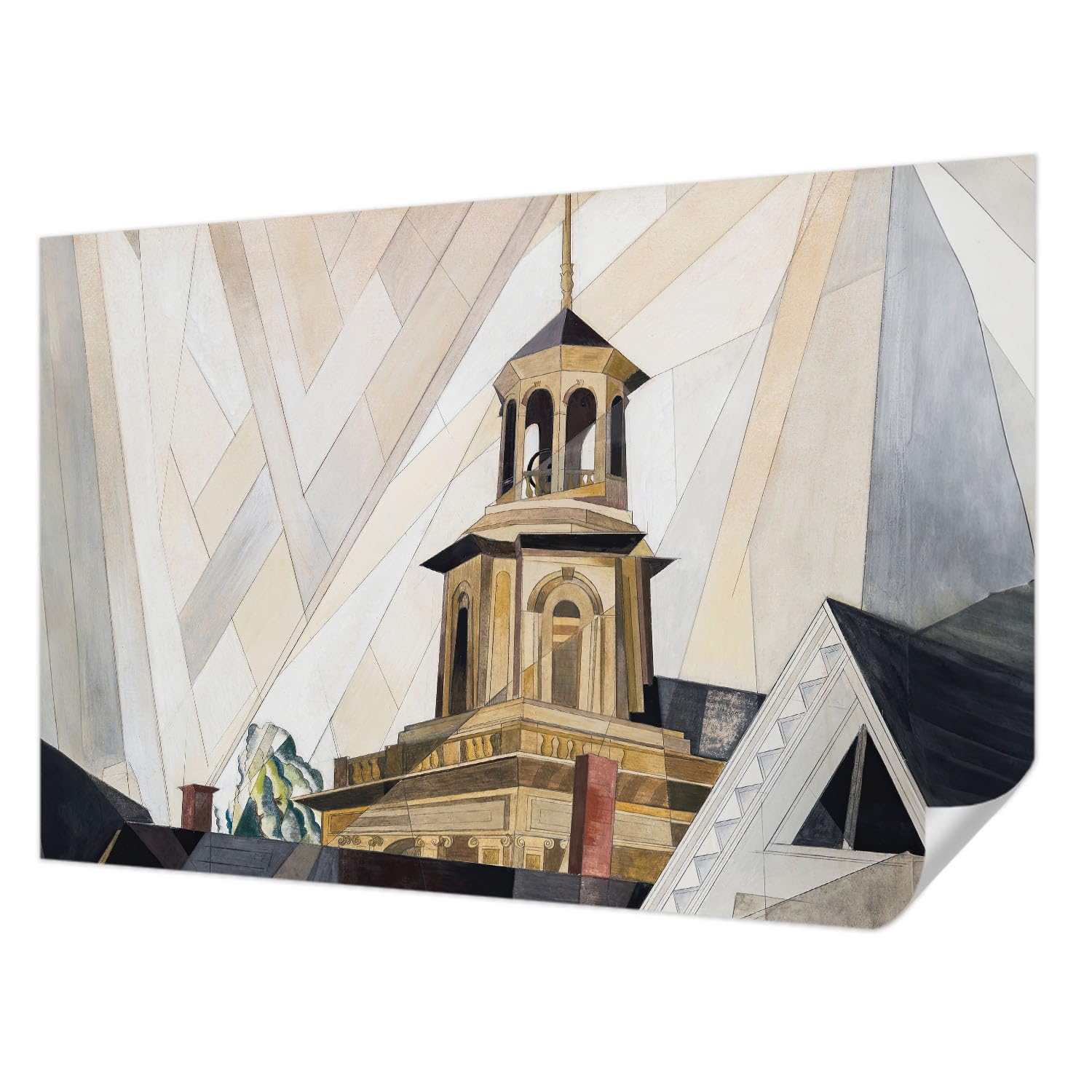 Décor mural adhésif moderne Tulup 104x70 cm pour habiller le salon