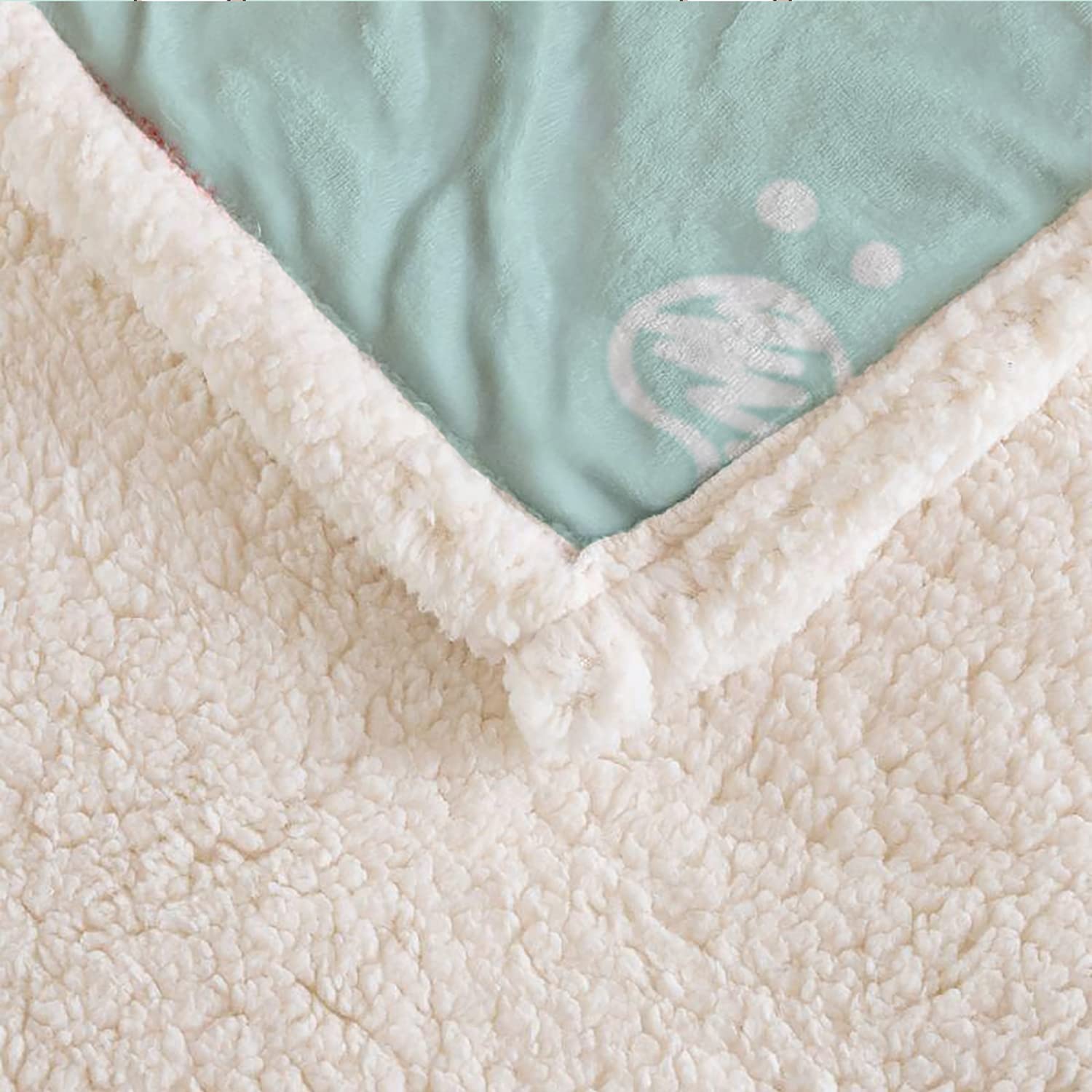 AILONEN Sherpa-Fleece-Decke Mit Katzen-Muster – Gemütliche Überwurfdecke Für Bett & Sofa, 190 Cm