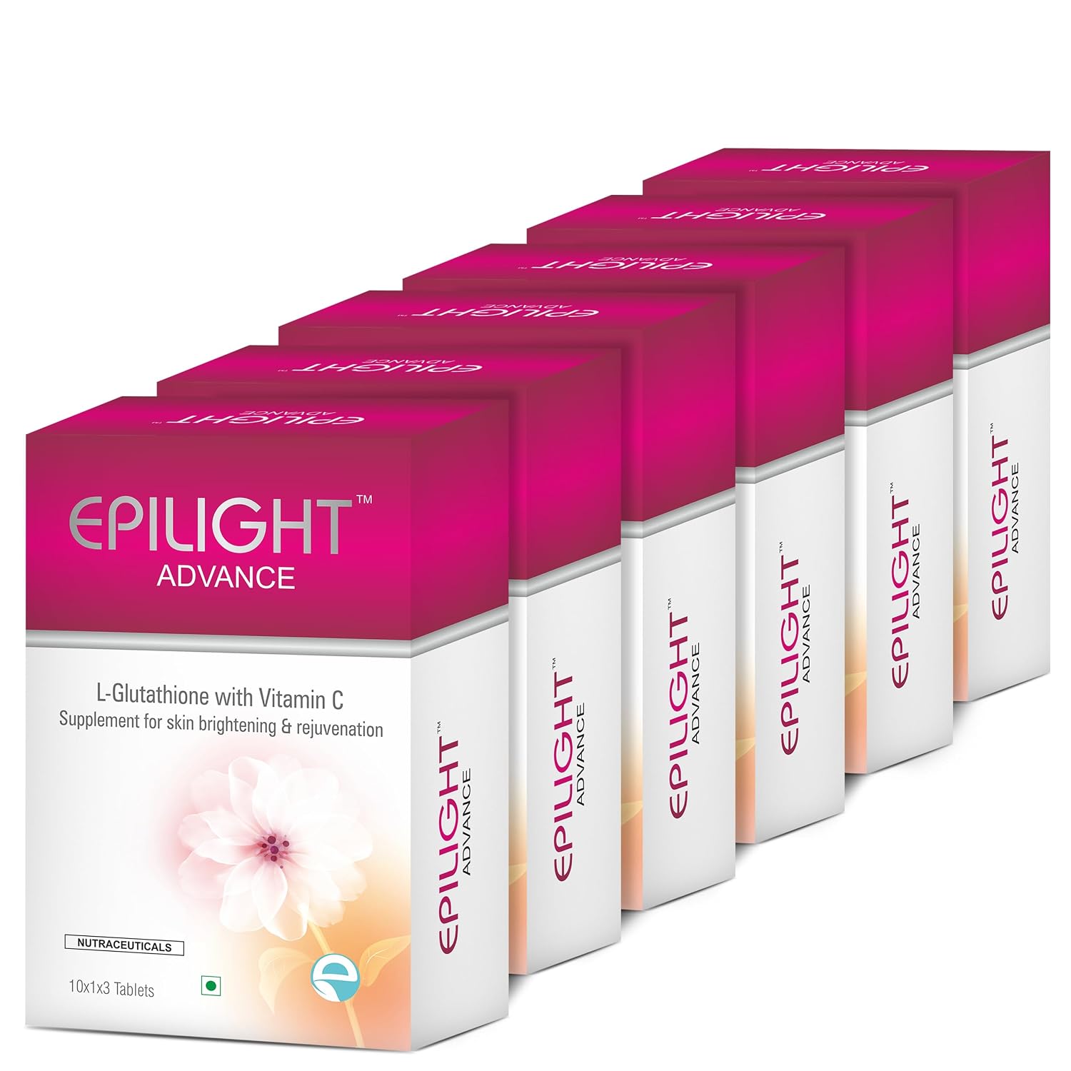 Epilight L- Glutathione With Vitamin C Tablets for Skin Health 600mg | Skin Health Supplement | 180 Tablets for Men & Women - Review, Price and Buying Guide