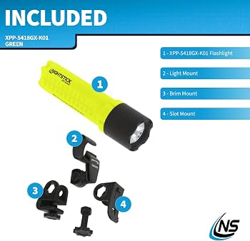Nightstick XPP-5418GX-K01 Intrinsically Safe Flashlight Kit w