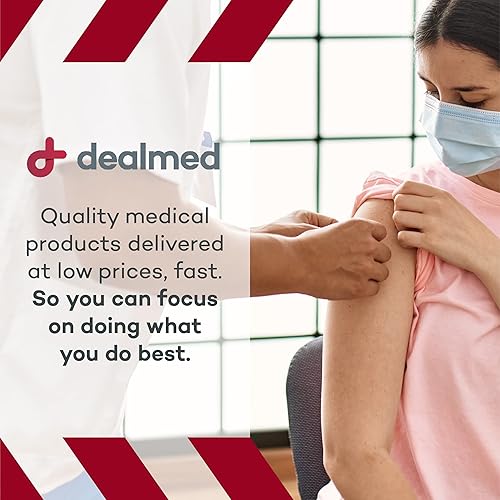 Miniatura 7 de Dealmed Vendaje hidrocoloide de marca de 4 x 4 pulgadas, vendajes finos para el cuidado de heridas para botiquines de primeros auxilios empaquetados