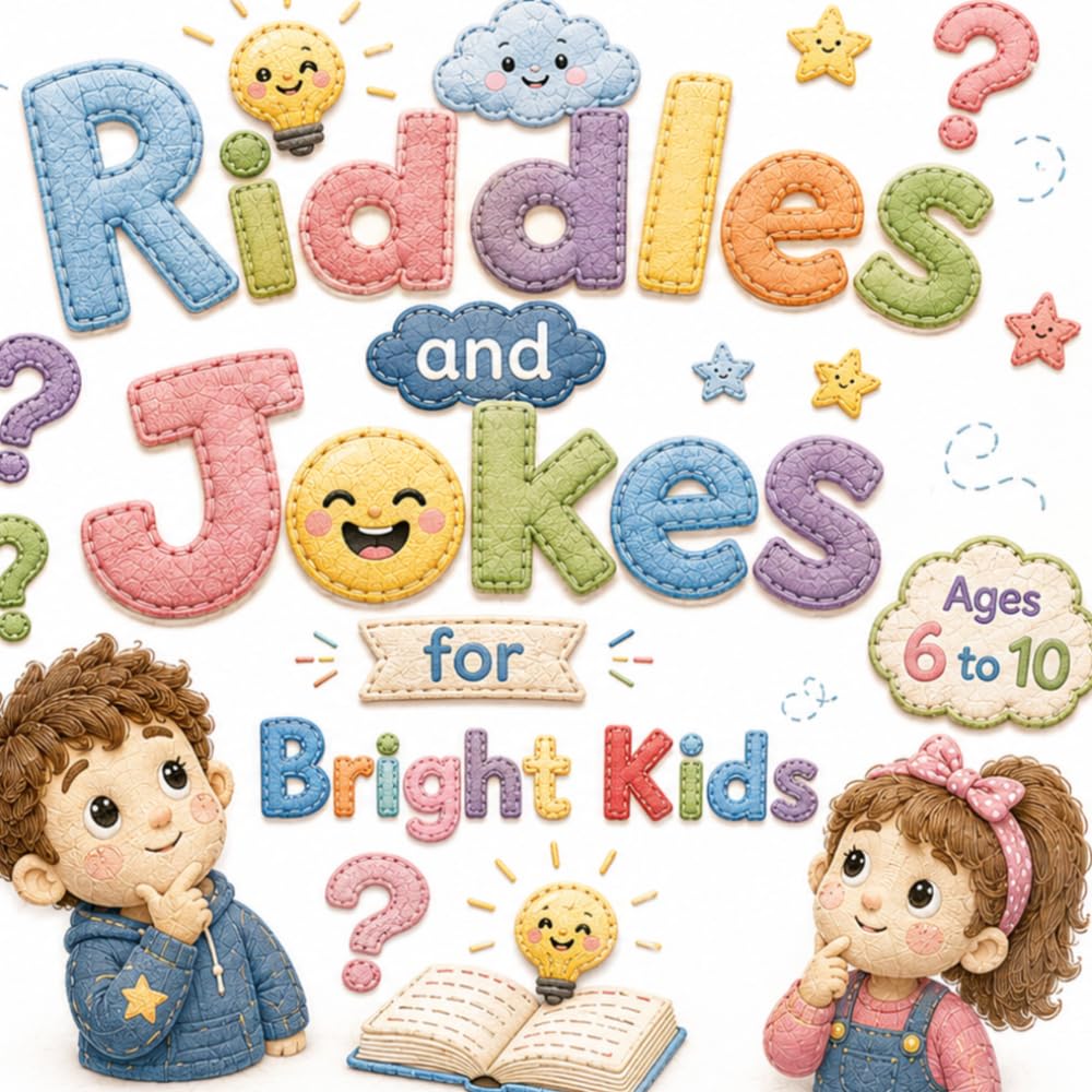 Riddles & Jokes for Bright Kids: This delightful collection of witty riddles and laugh-out-loud jokes is specially designed for curious kids who love ... playful brain teasers and silly punchlines)