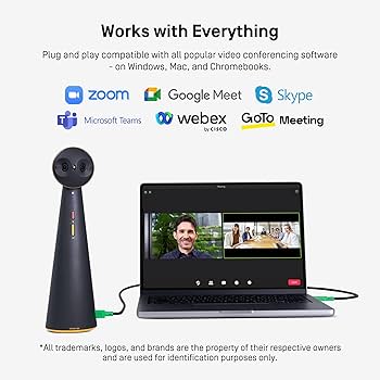 Amazon.com: IPEVO Totem 180 4K Panoramic Video Conference