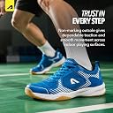 Boldfit Men's Badminton Shoes, Non-Marking, Blue, UK 7 gallery image