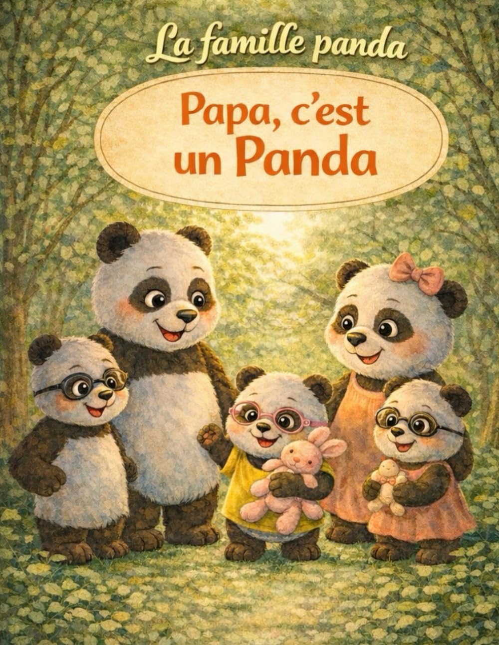 La famille panda: Papa, c'est un panda
