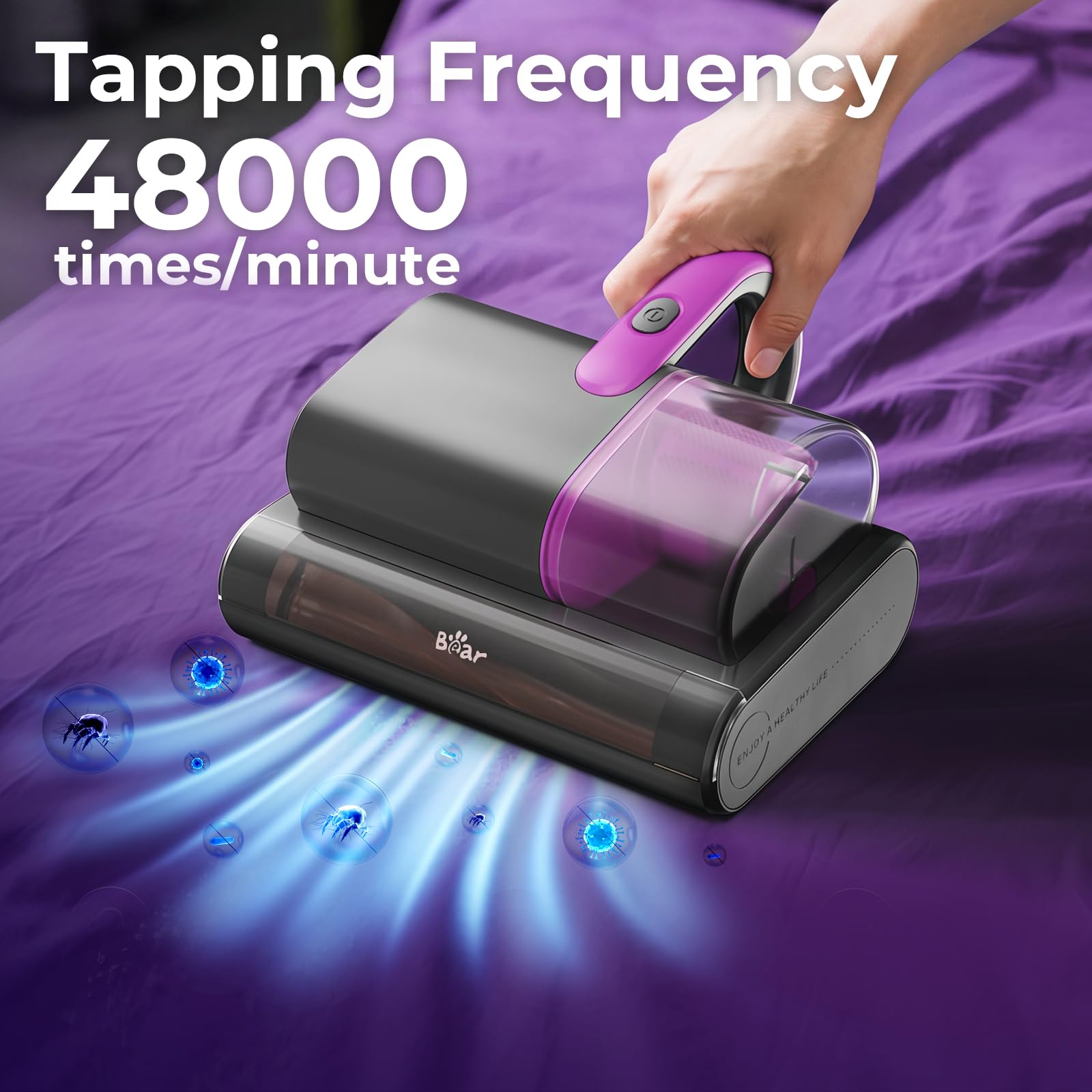 Amazon.com - Bear Mattress Vacuum Cleaner, Bed Vacuum Cleaner with 