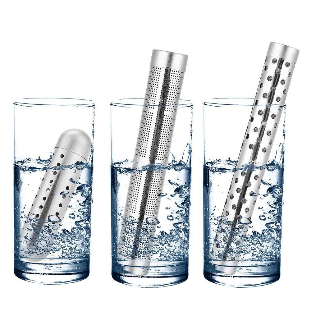 Bâton D'Eau Alcaline Portable Pour Hydrogène - Ph - Purificateur Minéral - Filtre En Acier Inoxydable Pour Usage Domestique Et Voyage
