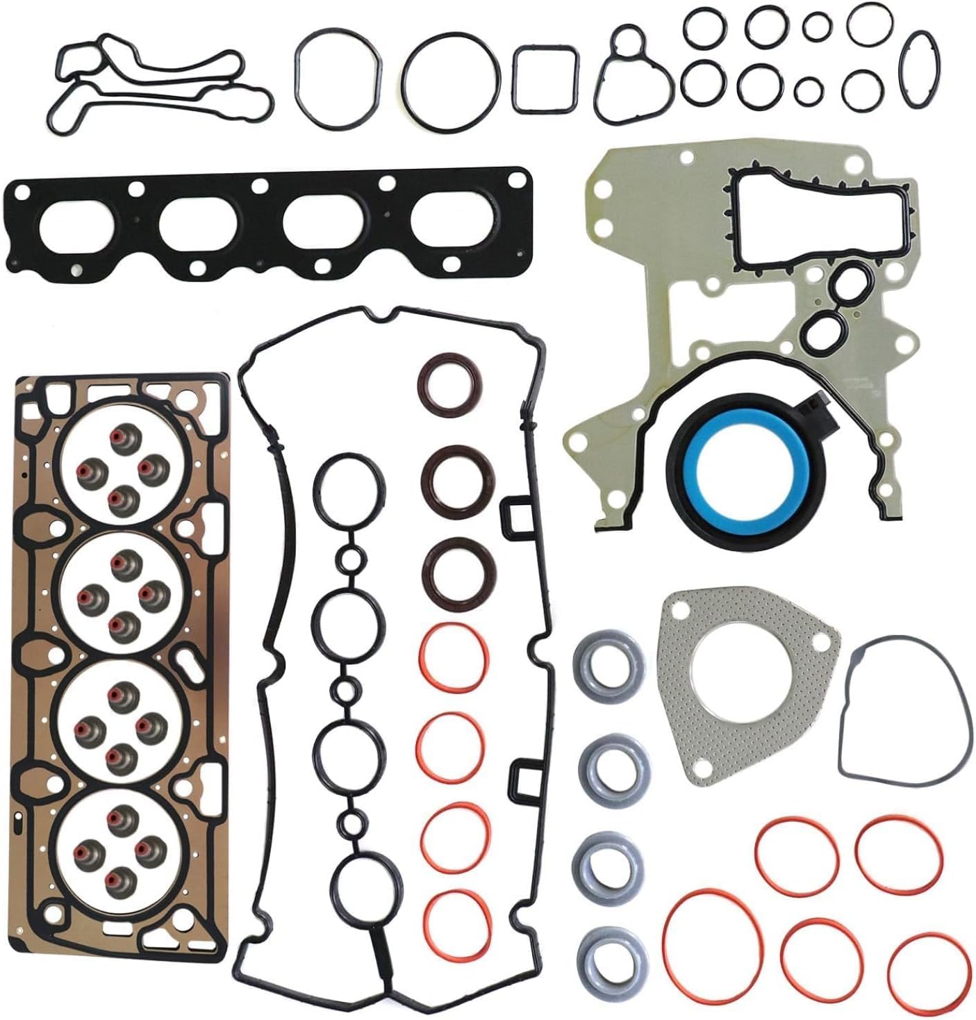 FZJDSD Engine Cylinder Head Gasket Kit Compatible with Chevy Cruze Sonic 1.8L 2012 2013 2014 2015 2016 2017 HGS345 HS26516PT1 HS54702A
