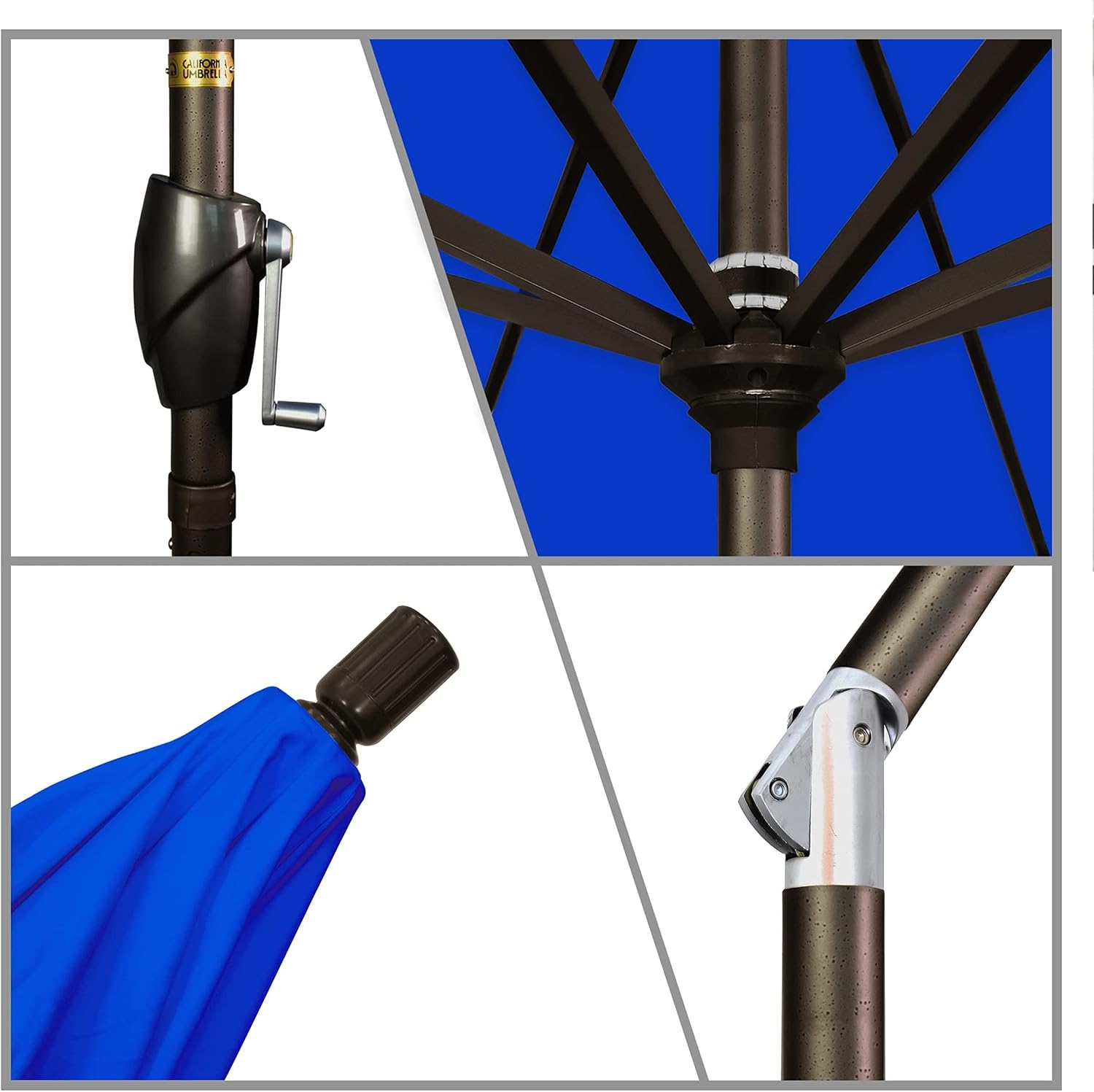 Pemberly Row 6' Patio Umbrella in Navy