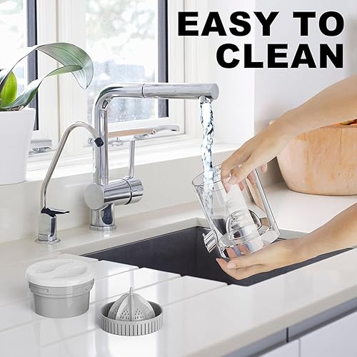 Miniatura 6 de Exprimidor eléctrico recargable, portátil, exprimidor de cítricos naranja con USB y cepillo de limpieza para naranja, limón, cítricos, pomelo,