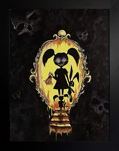 Buyartforless IF EDC406 10x8 1.25 - Lienzo decorativo (4.9 x 4.1 in), color negro