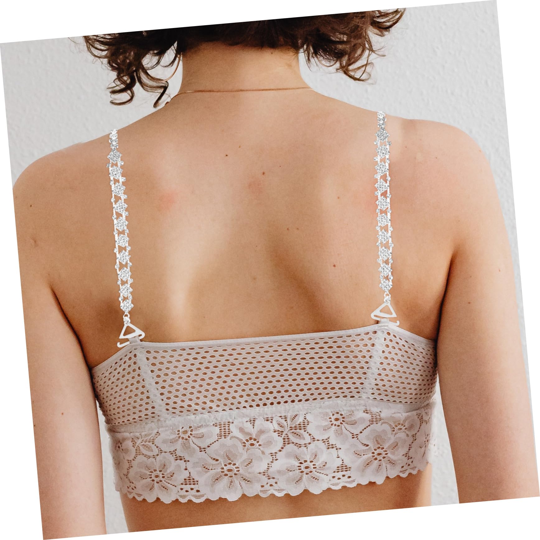 Beaupretty Rhinestones Invisibles Para Espalda Accesorios Elegantes Para Fiesta Novia