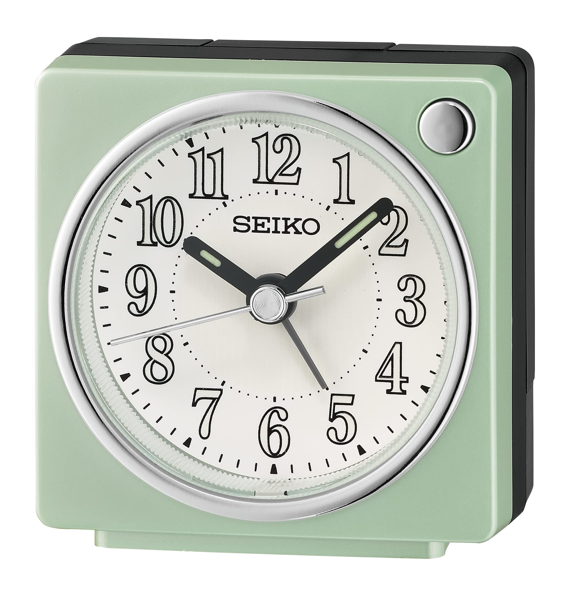 Seiko Clocks QHE197M Alarm Clock With Alarm