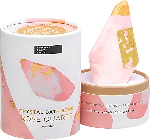 Summer Salt Body - Bombas de baño de cristal de primera calidad, hechas en Australia, regalos de Navidad o cumpleaños para mujeres y hombres,