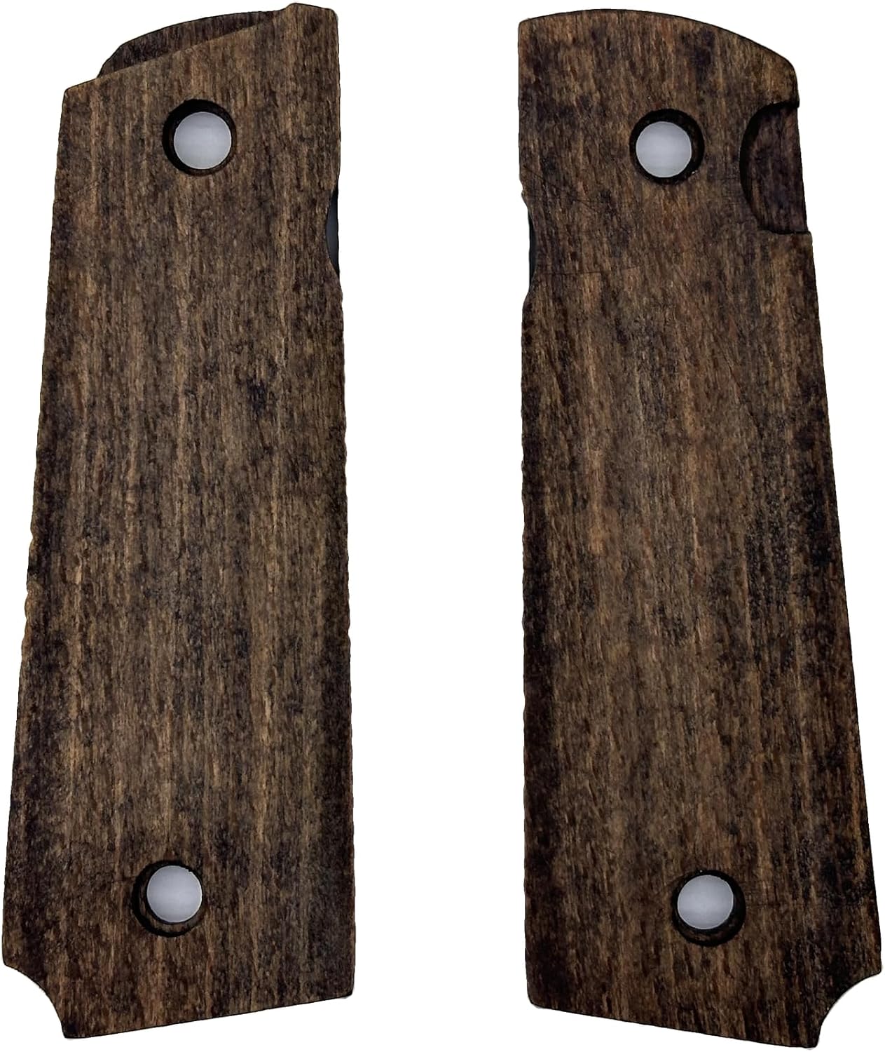 Statue of Liberty Design 1911 Wooden Pistol Grips, Ambi Safety Cut for 1911 Full Size (Rusty Walnut)