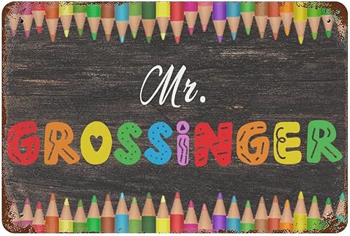 Cartel de lata de metal para el regreso a clases, letrero para el primer día de escuela, letrero de regreso a clases, pizarra para el primer día de