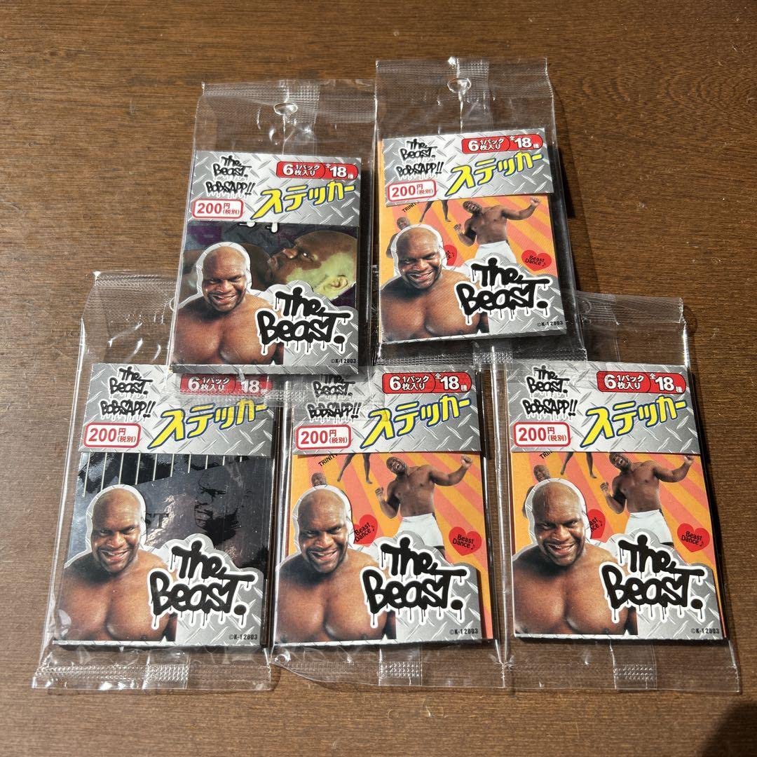 Amazon.co.jp: K-1 ボブサップ ステッカー 5パック プロレス 格闘家