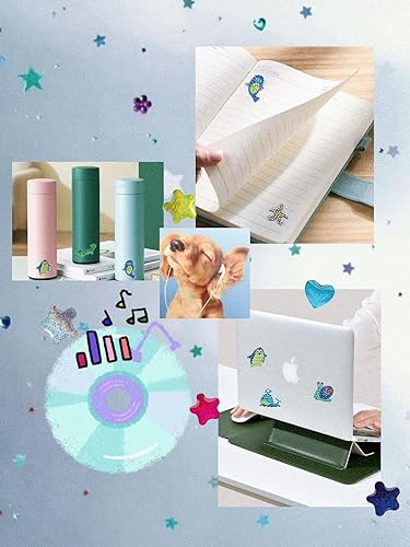 Vista 3 de FONYANE Kit de manualidades de mosaico de animales para niños, juego educativo de bricolaje con 18 animales coloridos, actividades creativas