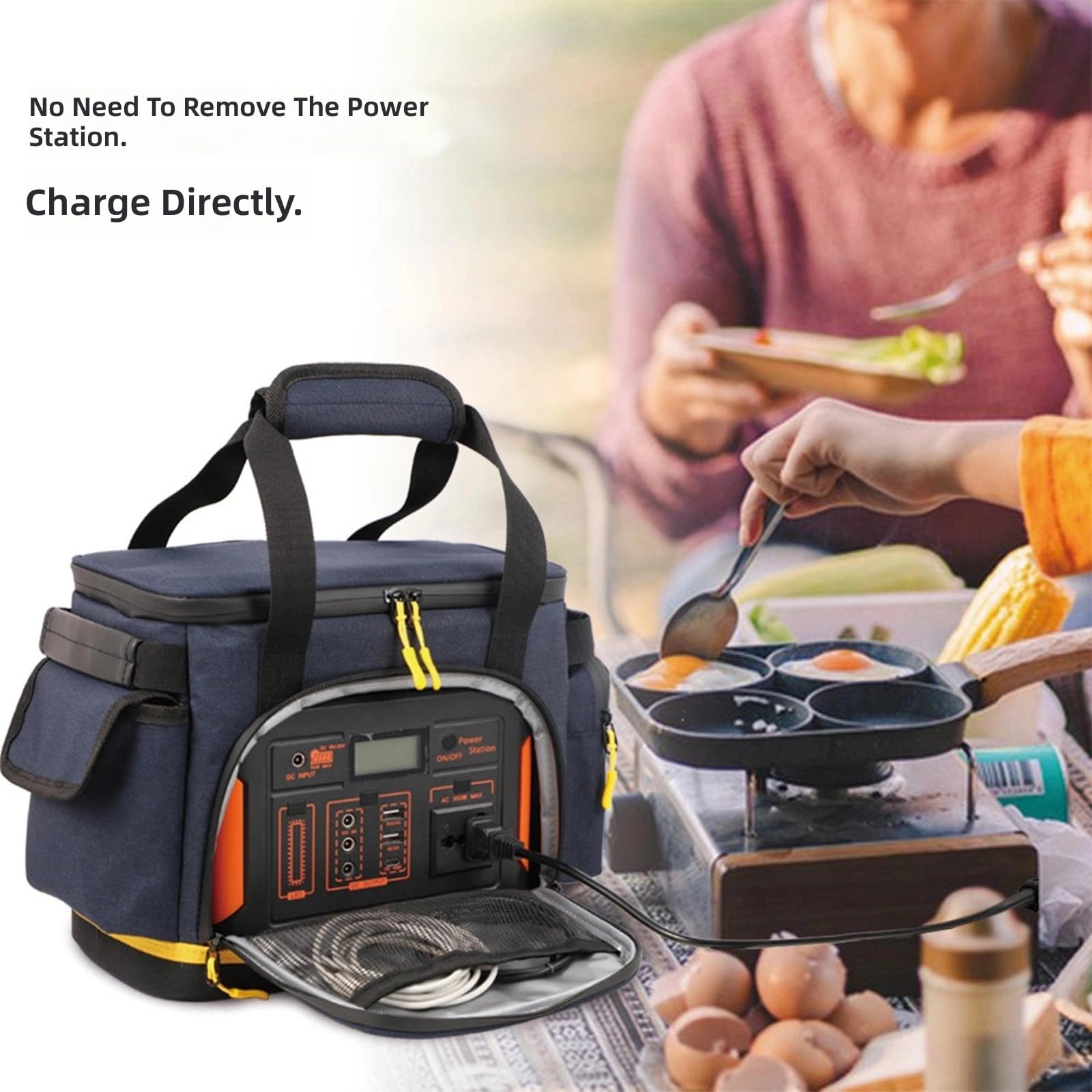 Bolsa de almacenamiento portátil para fuente de alimentación del generador